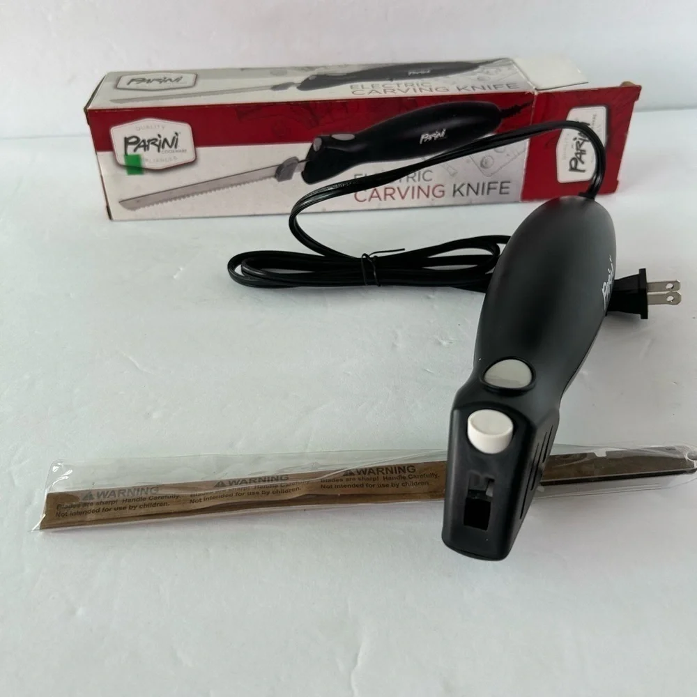 New in Box Parini Electric Carving Knife